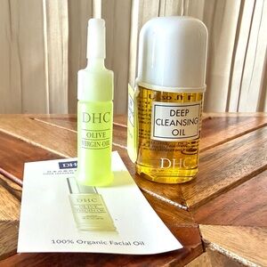 DHC Facial Oil & Cleansing Oil Bundle of 2-New